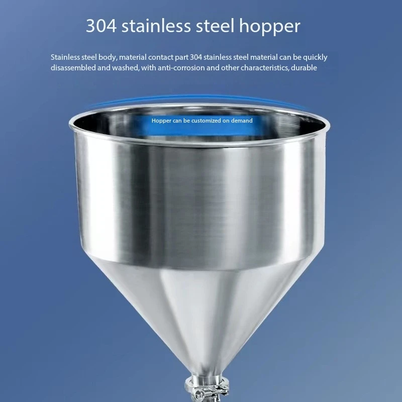 آلة تعبئة المعجون شبه الأوتوماتيكية 10-100 مل لصلصة الجبن والكريمة والكاتشب لتغليف المشروبات في أكياس