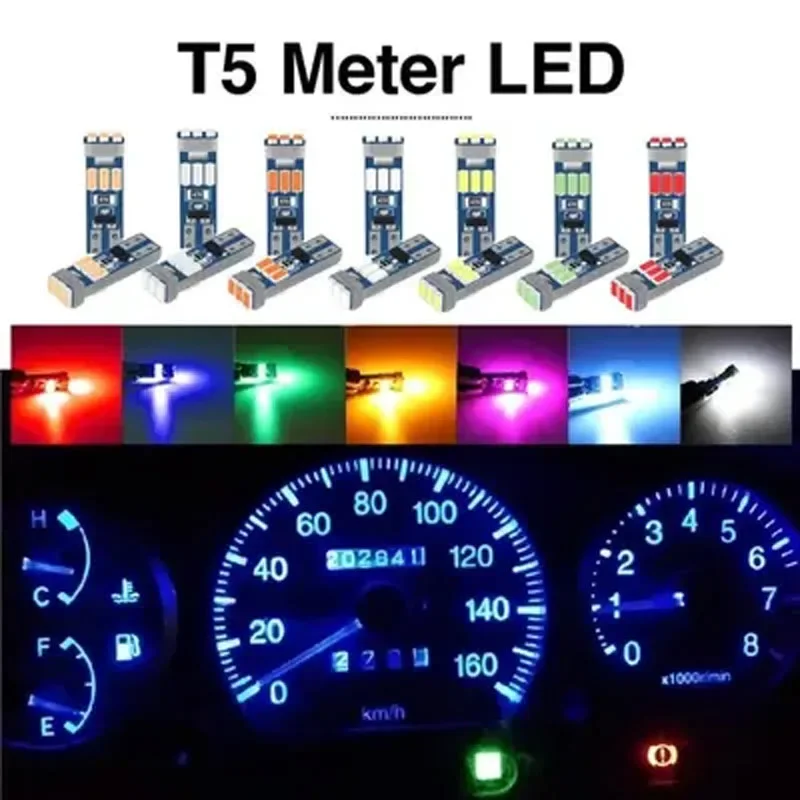 Car dashboard modification, color change, interior ambient light, LED dashboard indicator light, interior decoration light