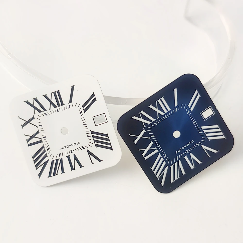 27 مللي متر أرقام عربية مربعة الطلب الأزرق الأيدي ل NH35 36 الحركة التلقائية لساعة أداة إصلاح الجمعية الملحقات