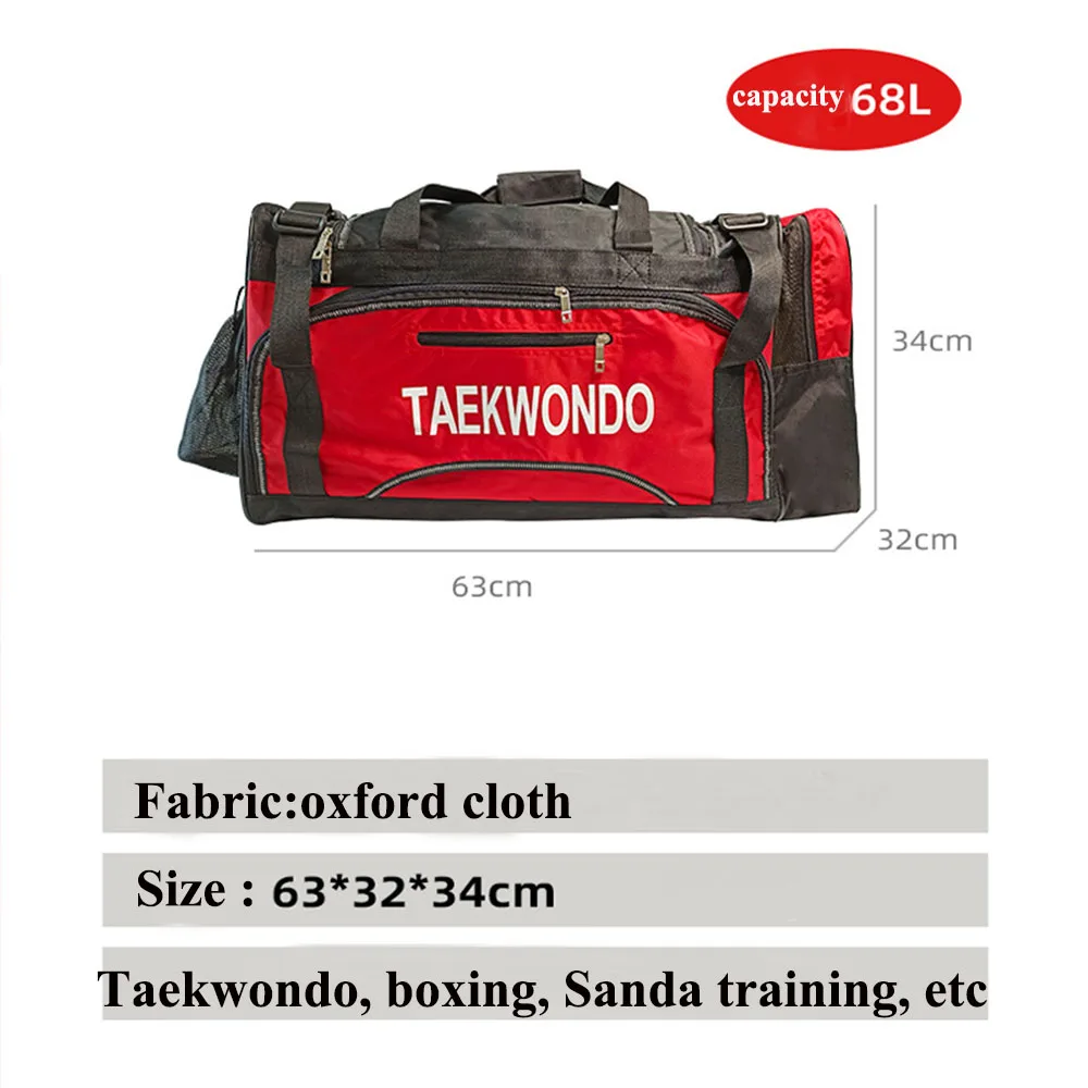 Good Quality Taekwondo Backpacks Protectors Training bag Sport Rope Running Light Backpack Unisex Taekwondo Bag Travel Gym Bag