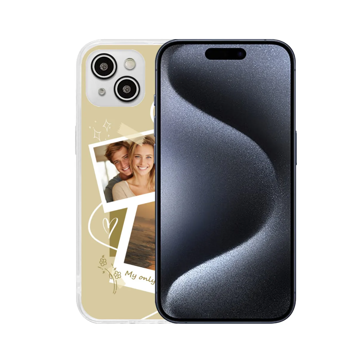 حالة الهاتف المخصصة شخصية نمط مخصص ونص هدية رومانسية الذكرى الأسرة زوجين صديق الحيوانات الأليفة #5