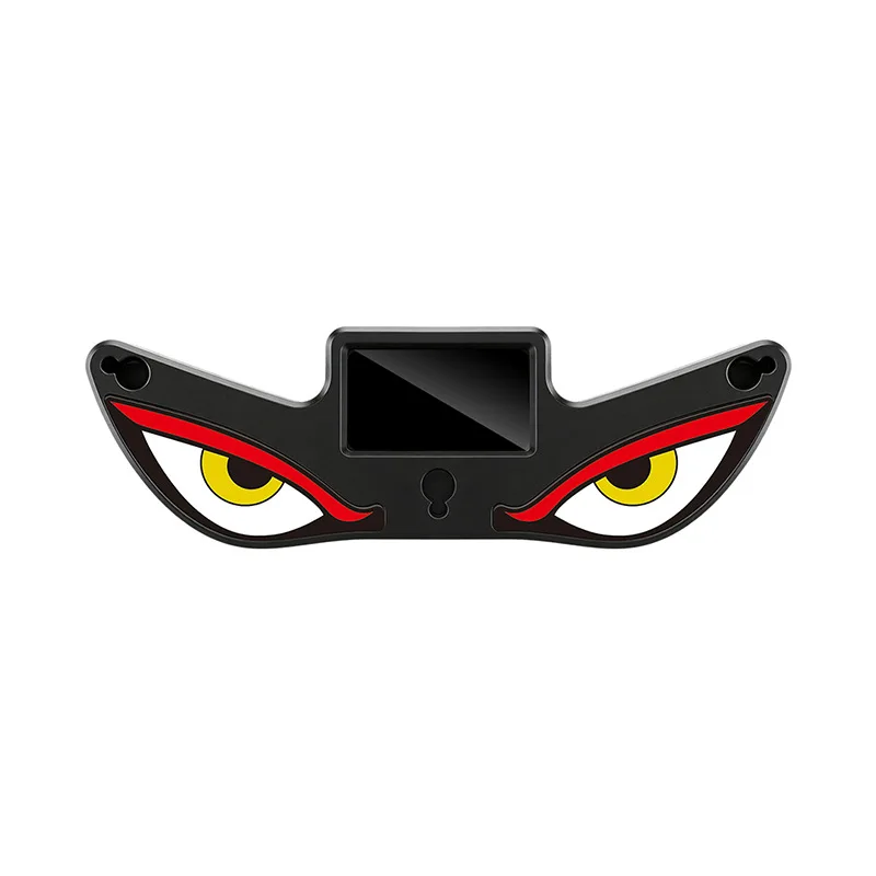 Led Eyes Shape Rear Tail Light  1pcs Funny Car Stickers Personalized Cycling Motorcycle Helmet Universal Stickers Accessories