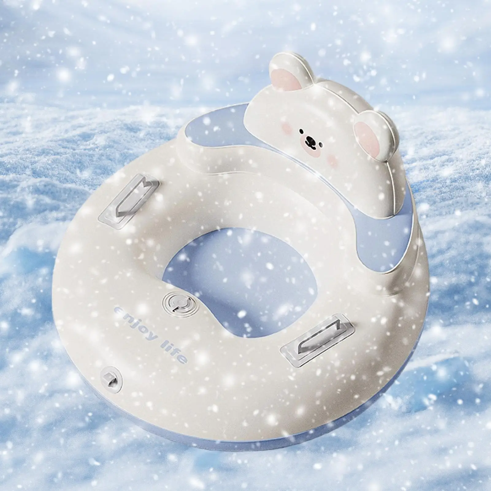 

Snow Tube Thickened Inflatable PVC Sledding Toys Sledding Tube With Handle For Kids Adults Family Ski Outdoor Backyard Sports