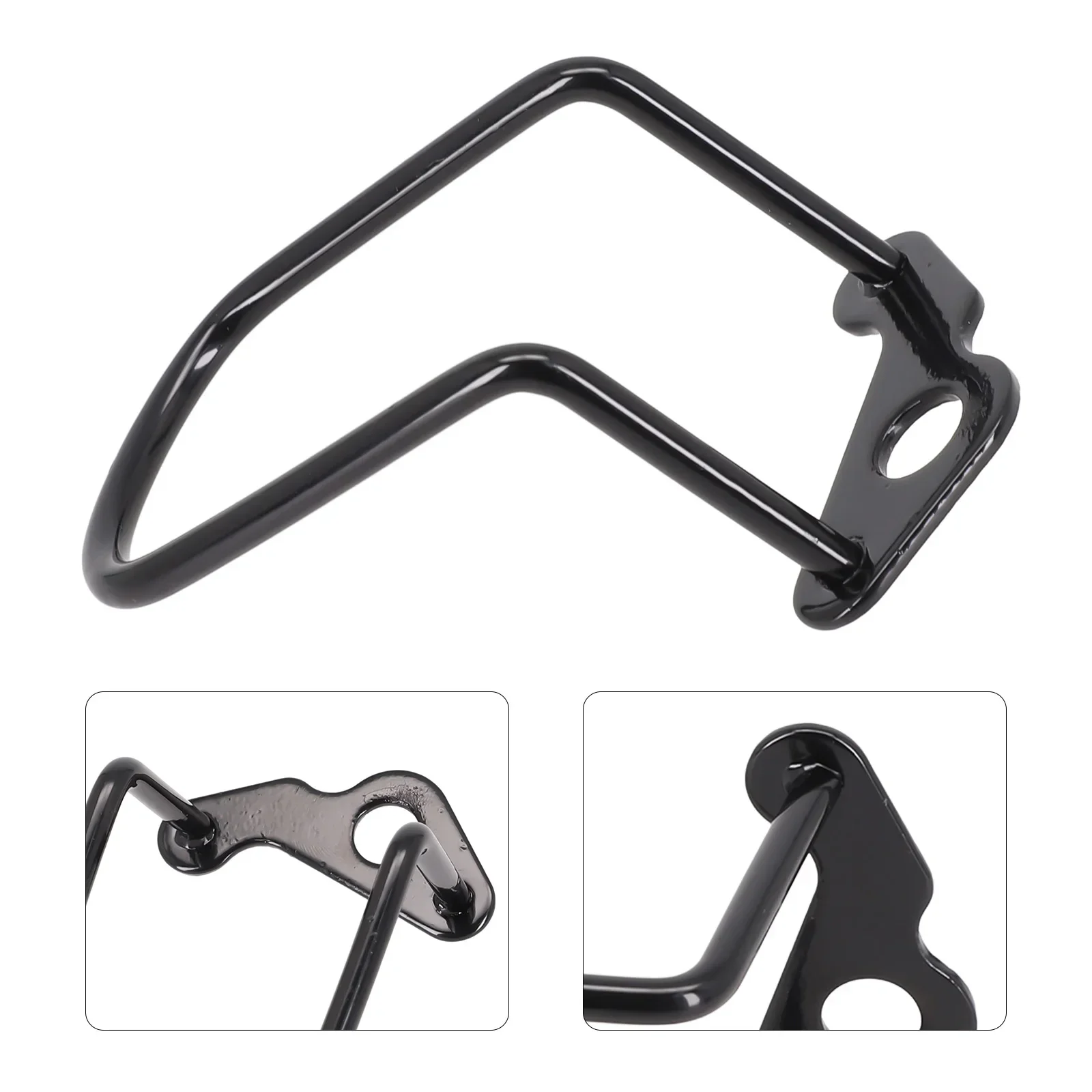 Without Screw Derailleur Protector Black Color Chain Cycling Folding Bikes Gear Guard Mountain Bikes Protect Rear Derailleur