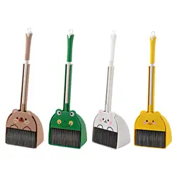 Kids Broom Dustpan Set Toddlers Cleaning Toys Set for Boys Age 3-6 Kids