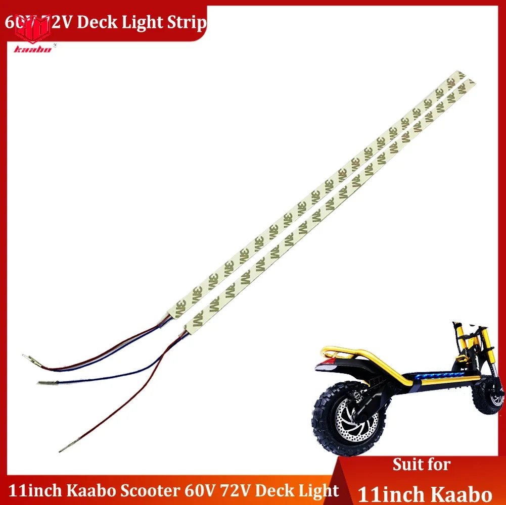 

Original Kaabo Accessories 60V 72V Deck Light Strip 60V Light Bar for Kaabo Wolf Warrior 11 72V Light Bar for Kaabo Wolf King+