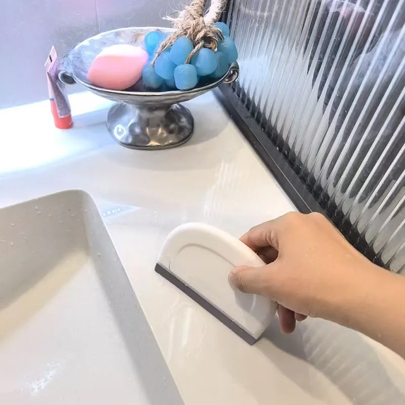 Mindestwaschbecken, kleiner Wischer, Badezimmer, Glasreiniger, Reinigungswerkzeug, Badezimmer