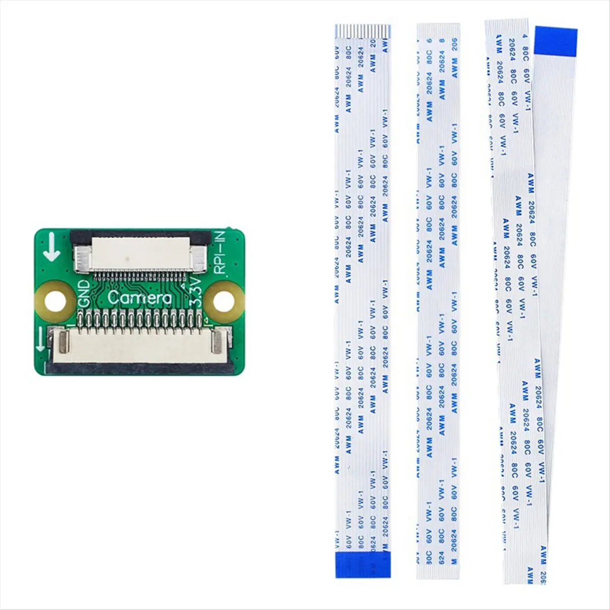 HDL 15pin to 22pin Adapter Board DSI Display Cable and CSI Camera Cable Adapter Board for Raspberry Pi 5