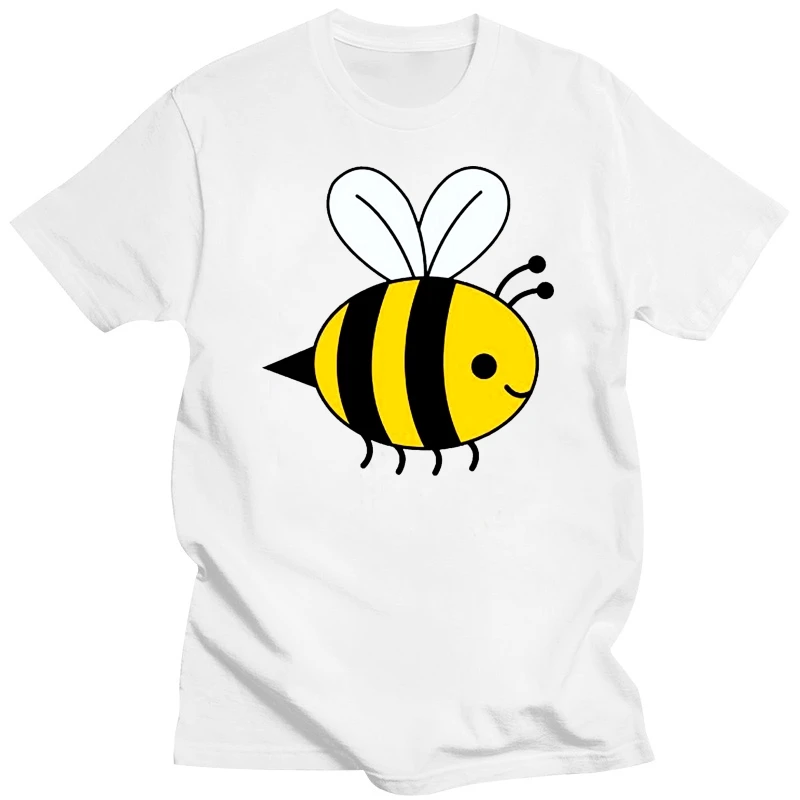 Duanshirt Women's Bumble Bee Short Sleeve T-Shirt Print Tee Shirt For Male