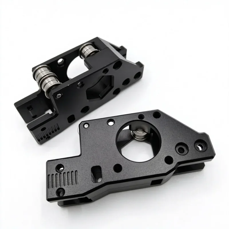 Funssor Upper/Lower Plates   Aluminum CNC Pinned AB Drive Frame Motor Mount Kit for MIcron R1 3D Printer