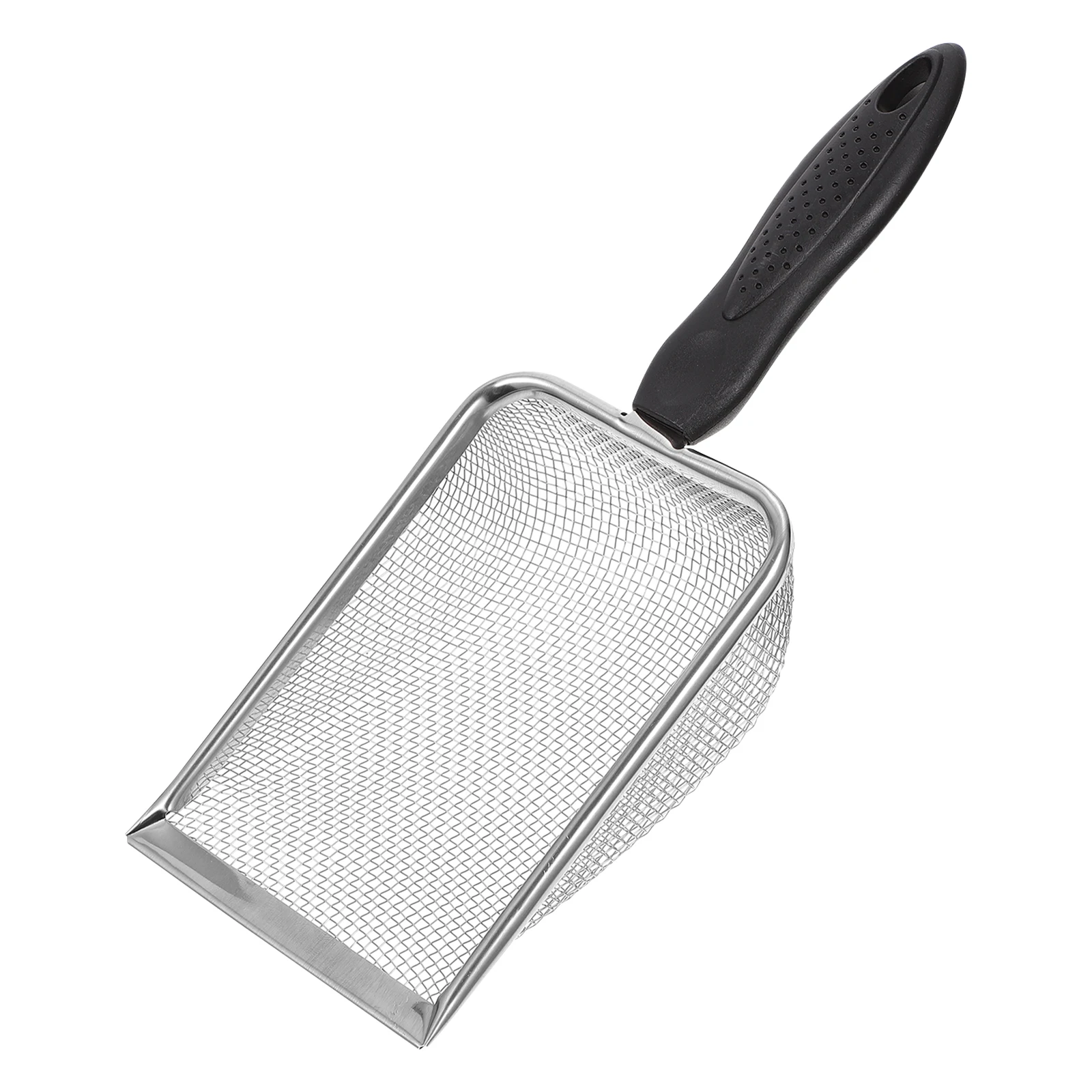 

Stainless Steel Sand Shovel Reptile Supplies Sift Droppings Fine Mesh Terrarium Substrates Spider Snake Bearded Dragon Pet