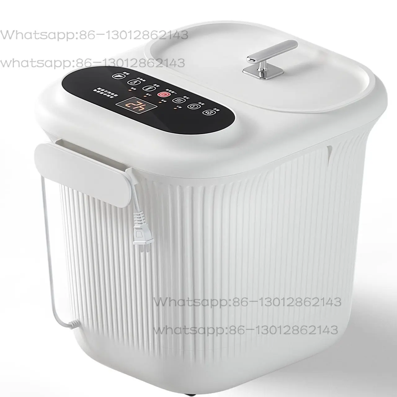 110V Volt Electric Massage Foot Soaking Bucket High Depth Foot Bath Foot Basin Automatic Constant Temperature Heating