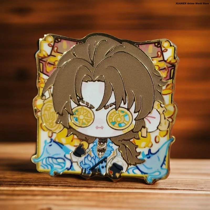 

Naib Subedar Mercenary Красивый Милый Q Версия Квадратный Металлический Значок Аниме Identity V Брошь Булавка Подвеска Бедж Косплей Рождественский ПодарокI