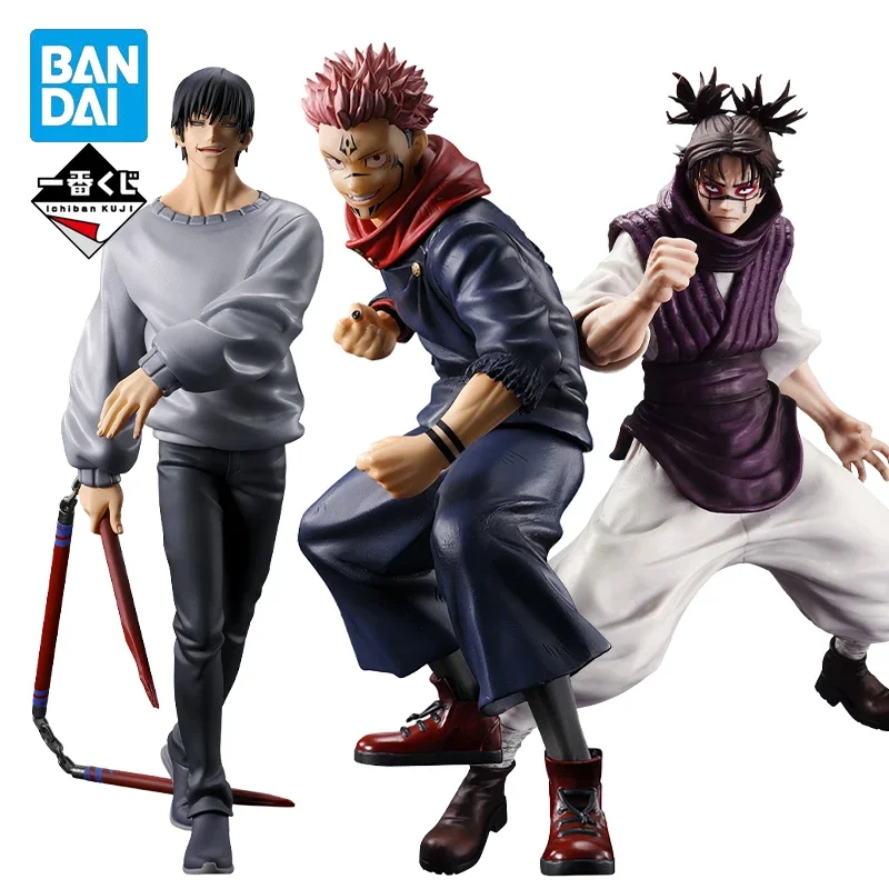 Original Jujutsu Kaisen Bandai Ichiban kuji Fushiguro Toji Ryomen Sukuna Choso Anime Figure Model Collection Boxed Toy Gifts