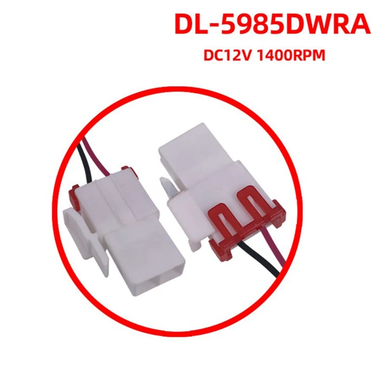 Cooling Fan Motor For LG Refrigerator DL-5985DWRA DV12V 1400RPM Fridge Radiator Freezer Parts