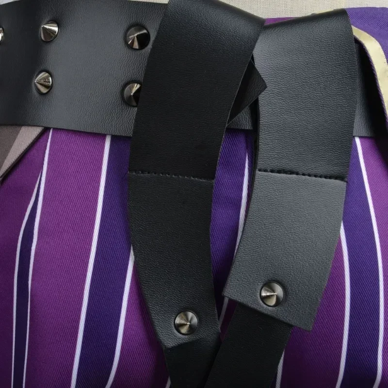 أزياء أنيمي لول غامضة جينكس التأثيرية كريت لولي زي كانون فضفاض مثير شعر مستعار أزياء الهالوين للنساء زي كرنفال