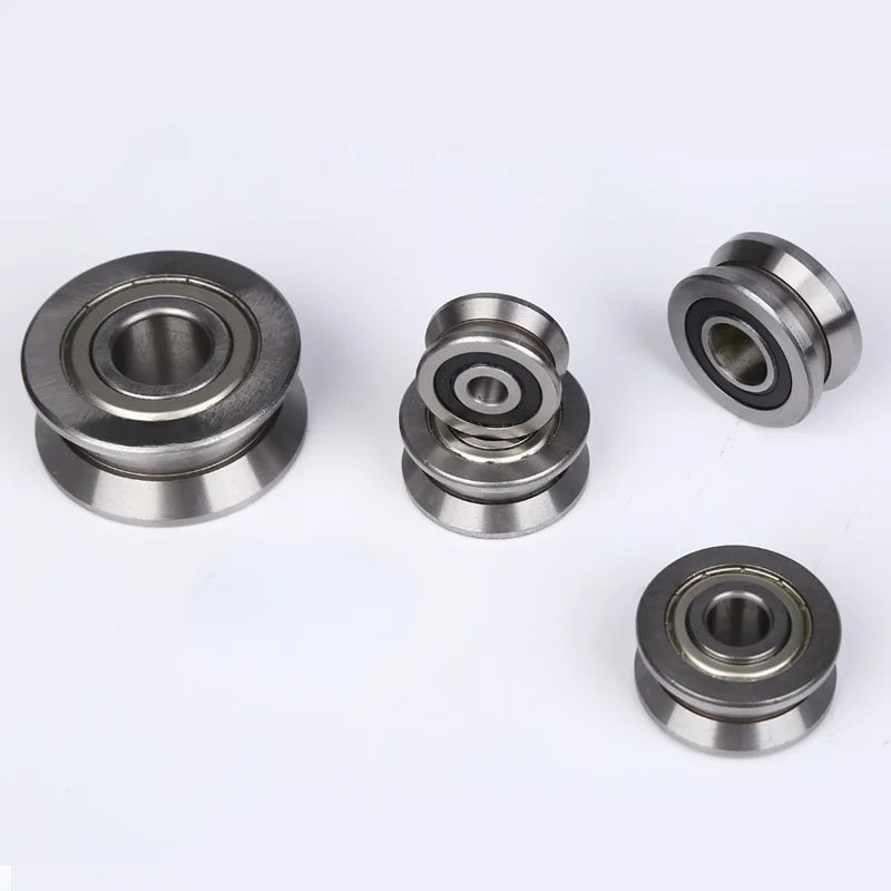 

[Spot] 1piece V-Groove Guide Roller LV Series Bearing LV201 ZZ zz LV 201-2RS 12 * 41 * 20mm dropshipping