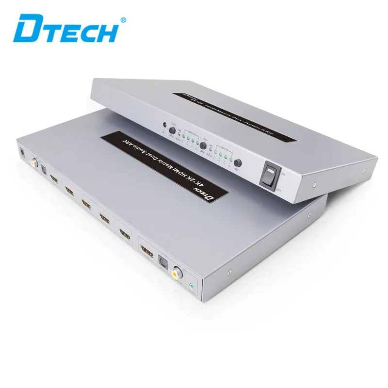 4x2 HDMI SWITCHER & SPLITTER 4K HDMI Selector 10.2 Gbps 4X8 Splitter Switch Video Matrix 4 in 2 Out Hdmi Matrix