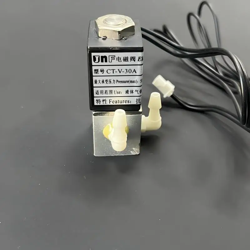JNF 24V UV Solenoid Ink Valve 3-Way 2-Way for Infiniti Phaeton Crystaljet Myjet Printer Electromagnetic Valve
