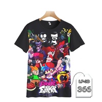 FNF Clothes Friday Night Funkin T-shirt for Children and Adults 3D Printing LP3D-366