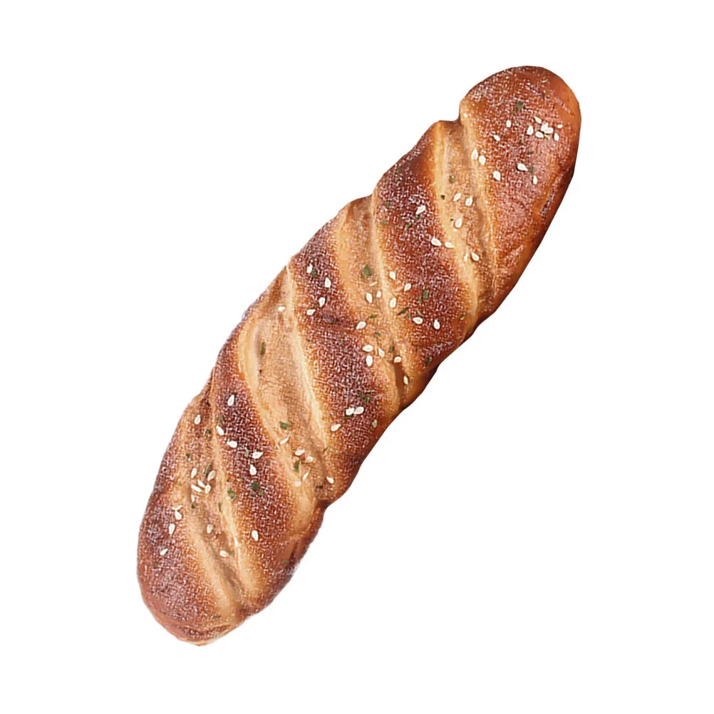 

PU Fake Bread Artificial Simulation Decoration for Bakery Photography Performance Food Trade Prop Fake Bread