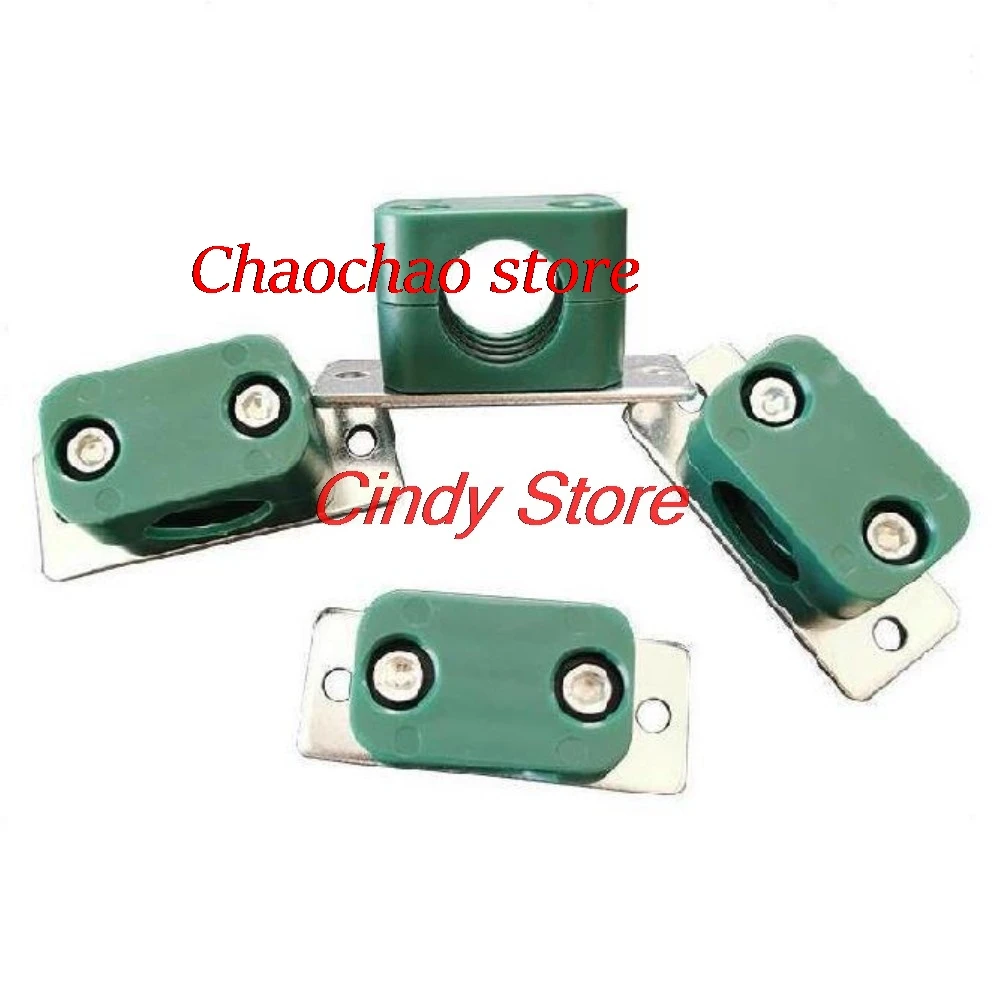 5PCS 6/8/10/12/14/15/16/17/18/20/22/25/28/30/32/35mm Diameter Pipe Bolted Plastic Clips Pipe Clamp Tube Fastener Assortment Kit