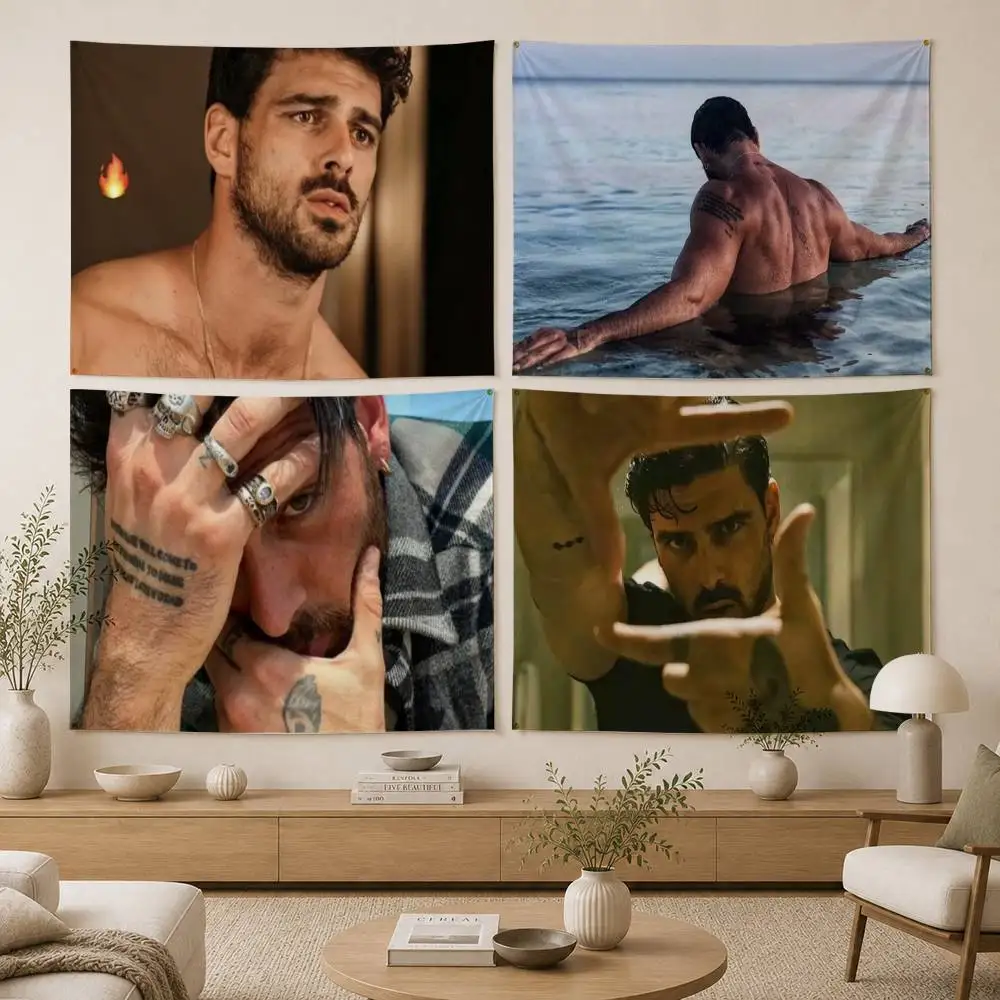 ACTOR M-Michele Morronex Flag Digital Printing Banner for Garage Wall Out Door Decoration
