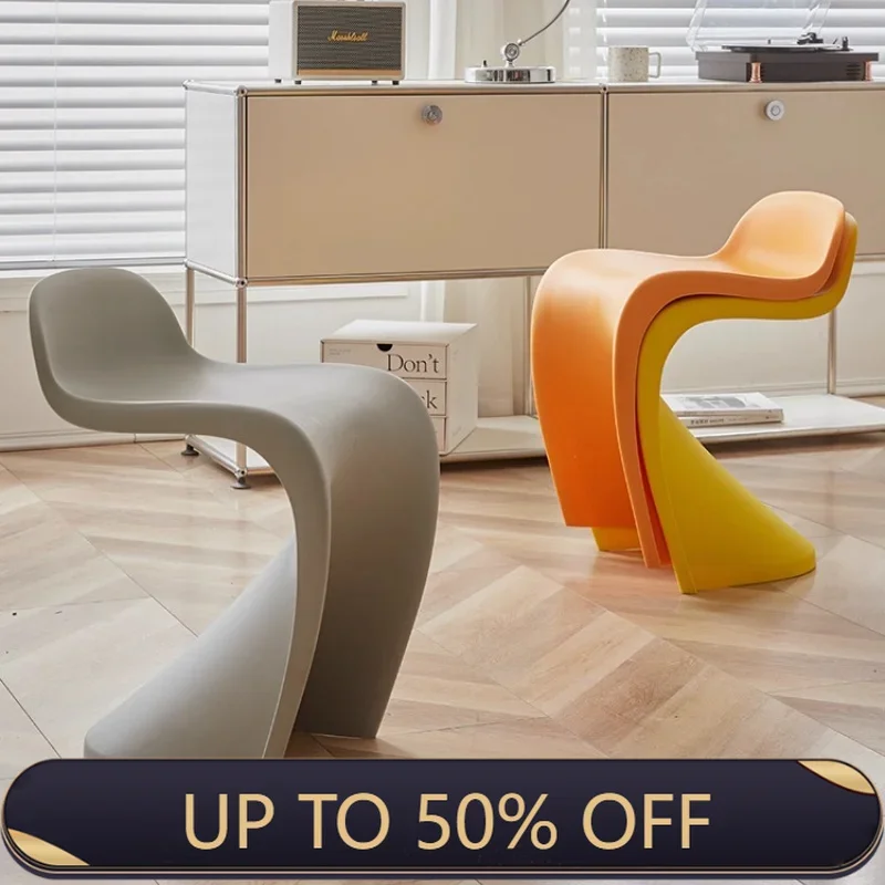 Modern Stackable Thickened Plastic Pantone Chair Dining Room Chairs For Kitchen Home Furniture Leisure Chair Dinner Chairs