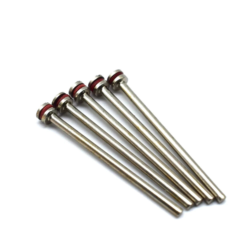10 Pieces Sandpaper Clamp Split Mandrels for Jewellery Rotary Grinder 2.35 Shank Abrasive Holder Clip Rod Jewelry Tools