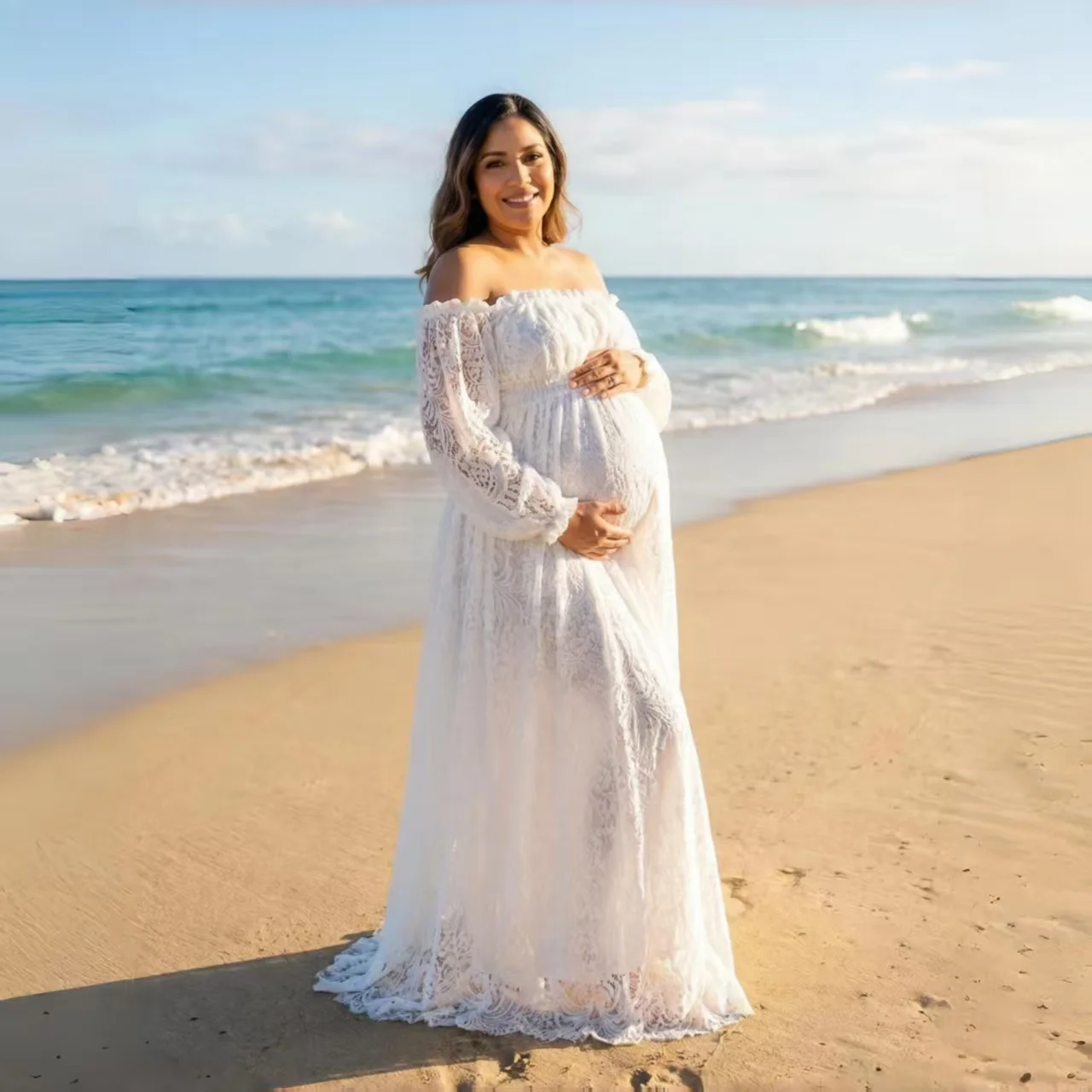 vestido-de-fotografia-para-mujer-con-hombros-descubiertos-manga-larga-vestido-de-encaje-con-flores-de-anacardo-blanco-vestidos-de-maternidad-para-sesion-de-fotos