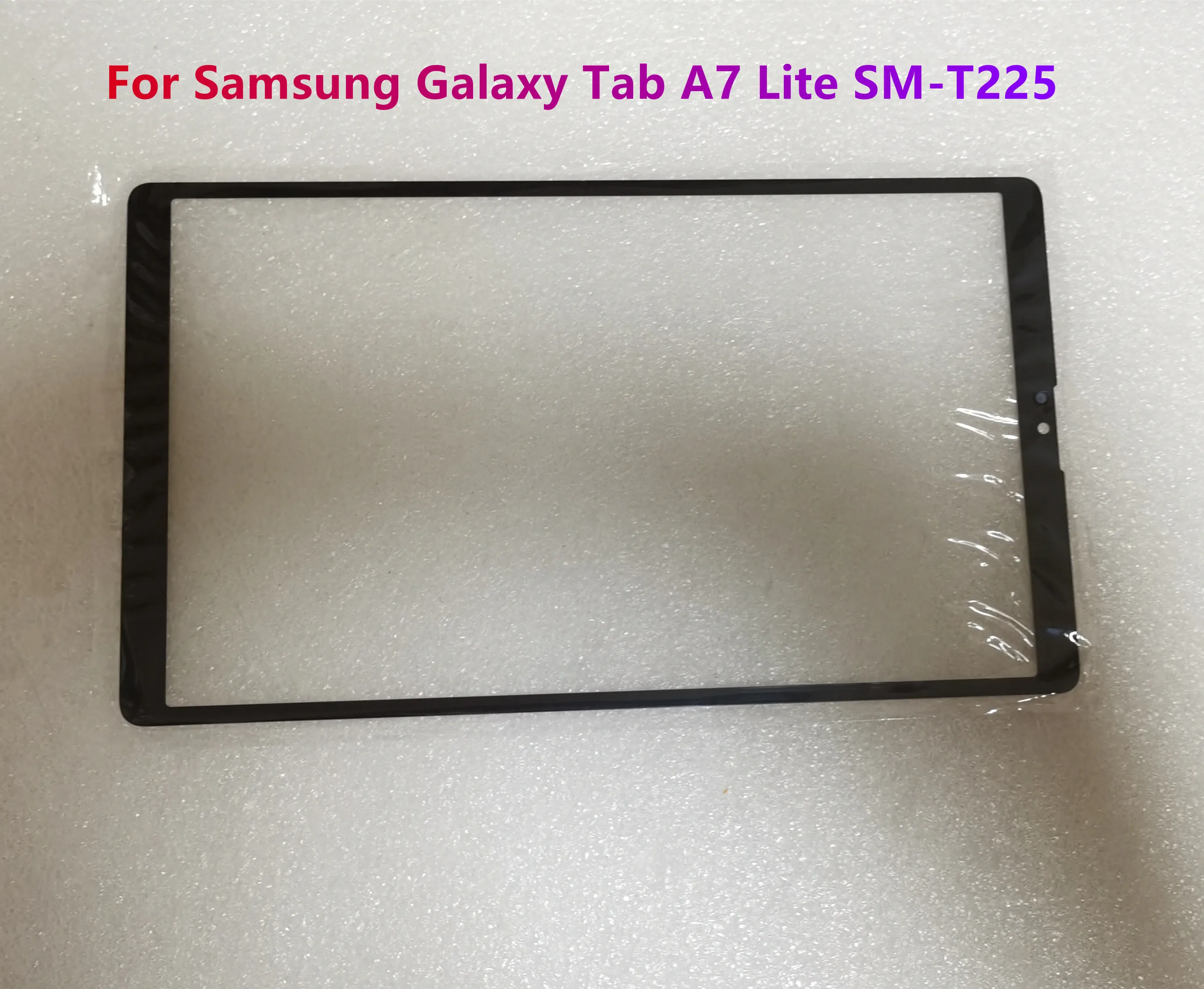 New For Samsung Galaxy Tab A7 Lite SM-T220 SM-T225 T220 T225 Touch Screen Front Outer LCD Glass Panel With Laminated OCA Glue