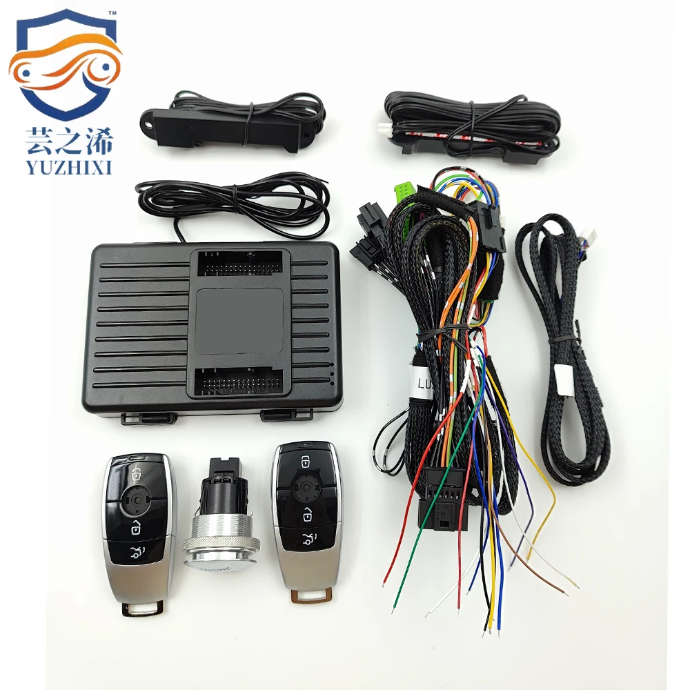 

For Mercedes Benz GL X164 ML W164 R W251 S W221 Year 06-08 Car Facelift Push Start Stop Remote Starter and Keyless Access System