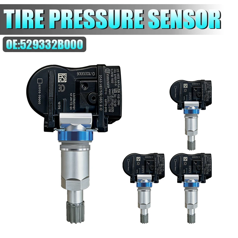Tire Pressure Monitoring System Sensor 529332B000  Replacement For  Hyundai Santafe 2006-2012 433MHZ Replaces For 52933-2B000