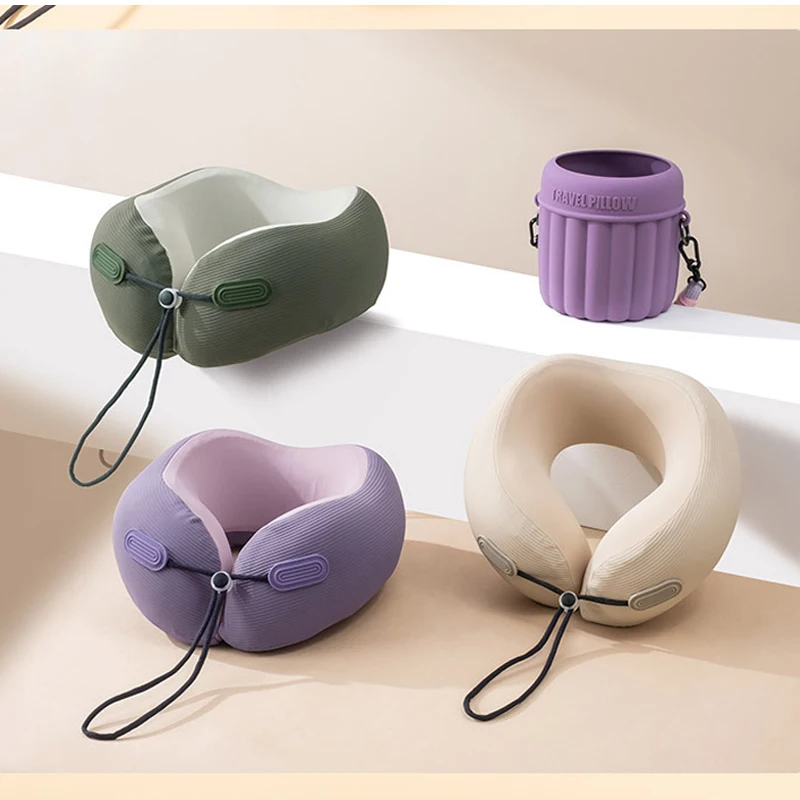 

Новая U-образная подушка Xiaomi для путешествий, подушка для шеи в самолете, портативная защита шеи Youpin Jordan & Judy, удобная дышащая подушка
