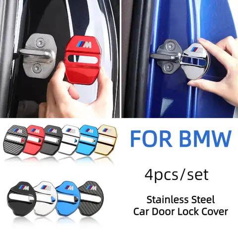 4PCS 자동차 도어 잠금 커버 자동 도어 래치 보호 액세서리 BMW X1X2 X3X4X5X6X7 G30 G20 G11 G01 G02 G05 G06 G32 6GT F15 F16