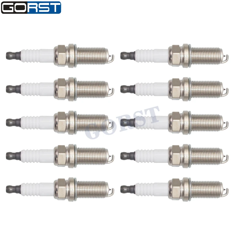 10PCS Spark Plug 90919-01191 for Toyota Tacoma 2.7L SK20HR11 09482-00606 FR7NII33X 0242236593