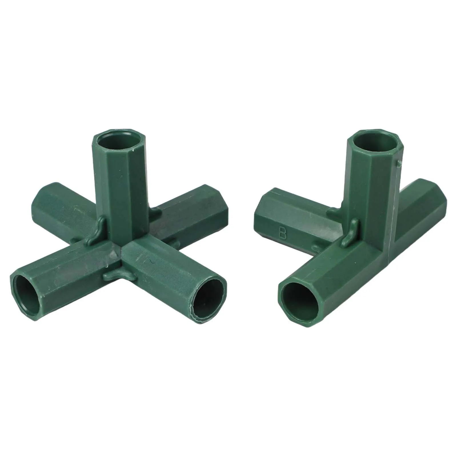 For Gardening For Organization Green Greenhouse Connectors 5-way Design Customizable Structure Easy Installation