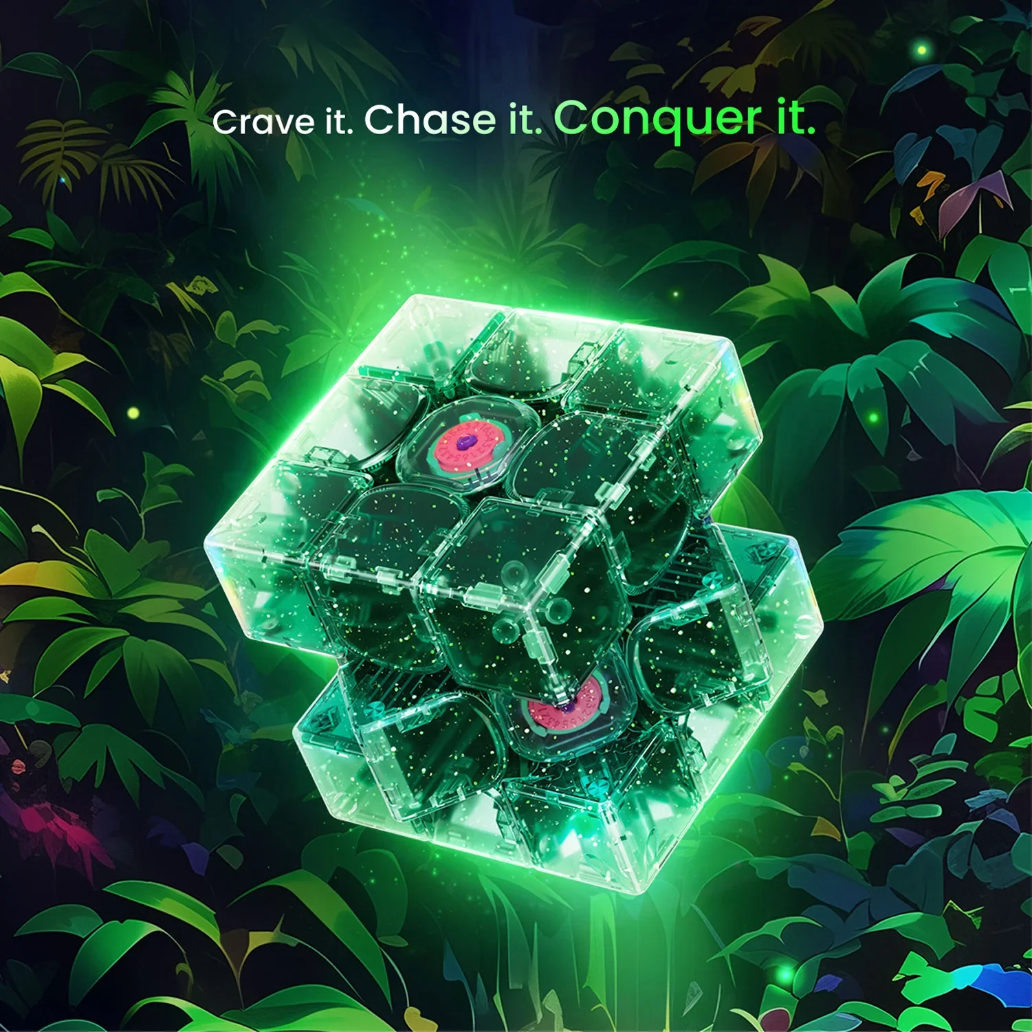 [JudyCube] GAN 15 Maglev Emeraldox 3x3 마그네틱 매직 스피드 큐브 GAN15 Maglev 여름 한정판 Cubo Magico