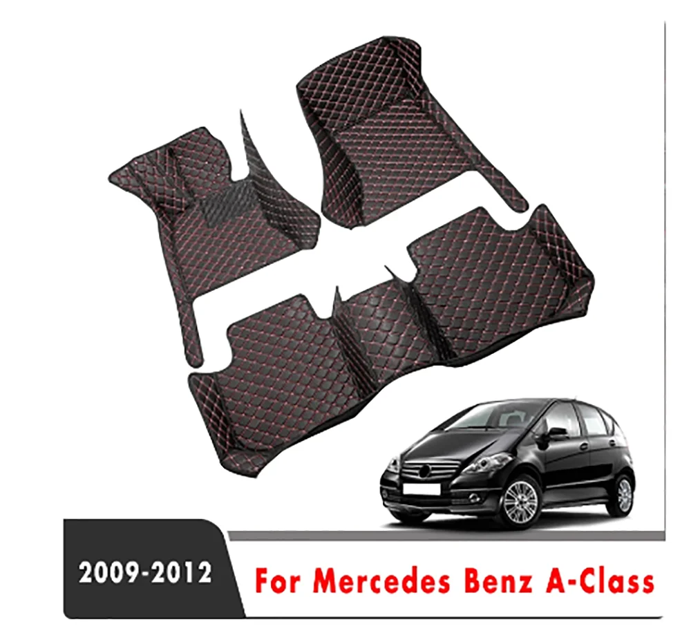 

Коврик для Mercedes Benz A-Class A класс 2012 2011 2010 2009, водонепроницаемые коврики для украшения автомобиля, аксессуары для интерьера, автомобильные коврики
