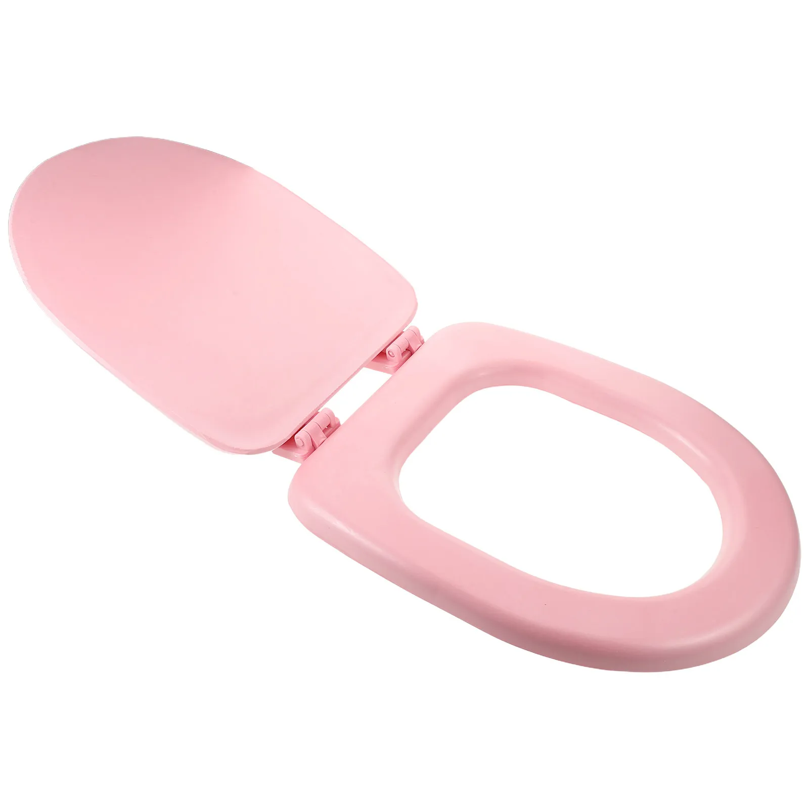 

High Density Foam Padded Toilet Seat Cushion Soft Comfortable Quiet Close Round V Shape Universal Fit Bathroom Seat Pad