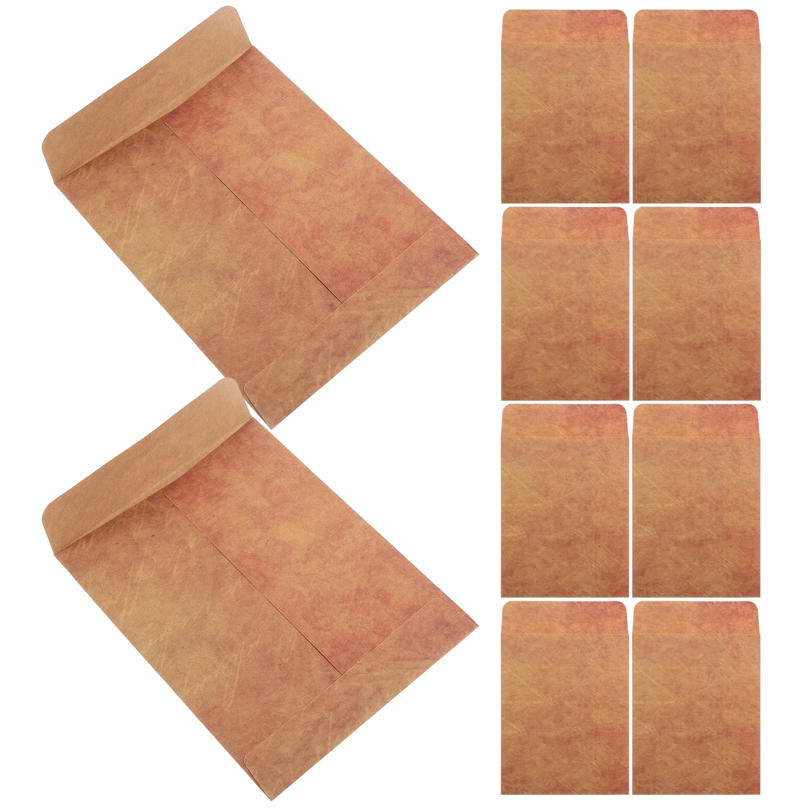 

50 pcs Kraft Paper Envelopes Small Storage For Vegetable Plant Vintage Style Lightweight Portable Organizers
