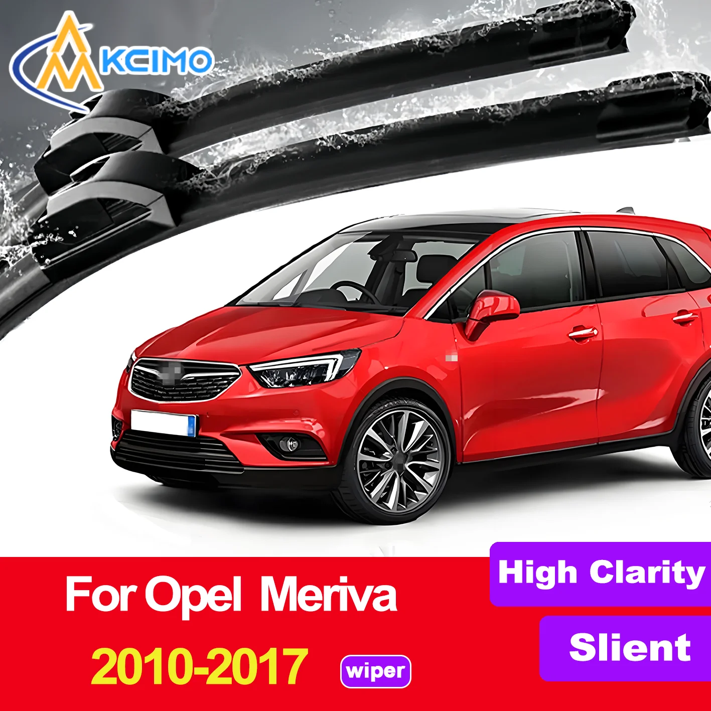 

2PCS HD Wiper Blades for Opel Meriva 2010-2017 Vauxhall Meriva (United Kingdom) Opel Meriva Activan (Denmark) Opel Meriva Crossv