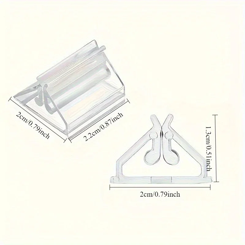 Clear Acrylic Card Display Stands  High Transparency Durable & Lightweight, Sturdy Card Holders for Home Office, Events, Parties