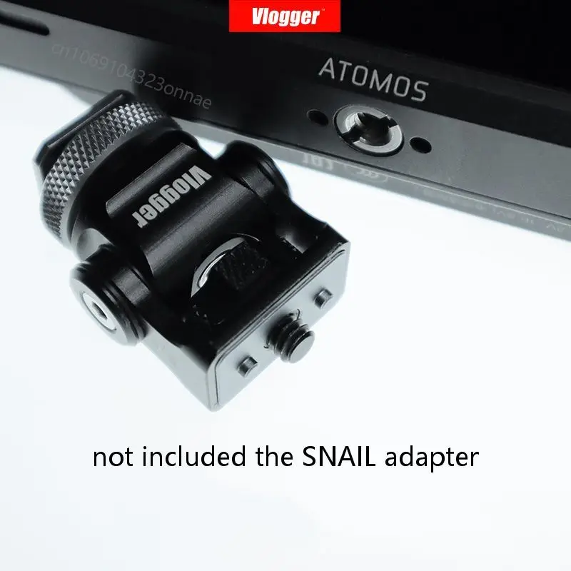 Vlogger Atom NINJA V กล้องสติกเกอร์อะแดปเตอร์