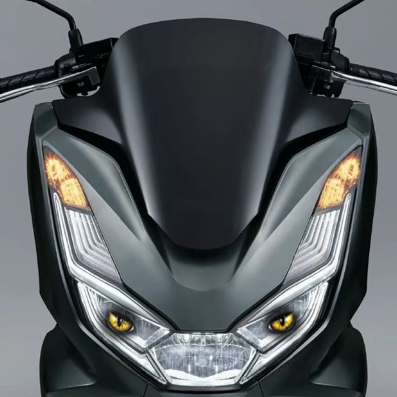Motorcycle Headlight Guard Stickers Waterproof Motorcycle Decals For HONDA PCX150 PCX125 2021-2025 HeadLight Accessories Sticker