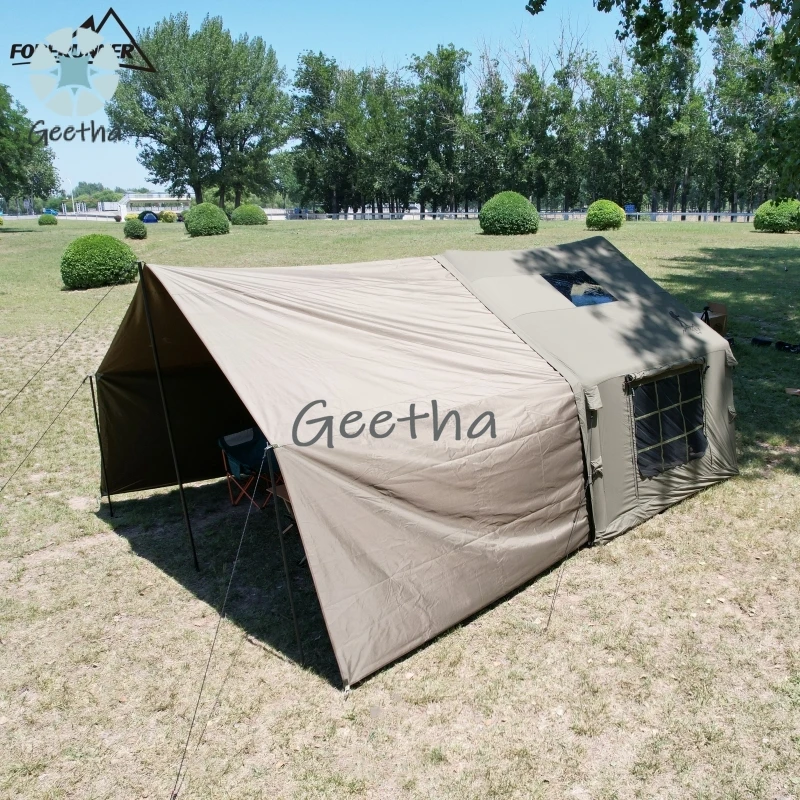 Style Oxford Air Inflatable Tent with Waterproof Cotton Fabric for Outdoor Camping