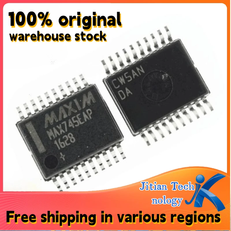 1PCS 100% brand new MAX745EAP+T SSOP20 High-Quality Electronic Component