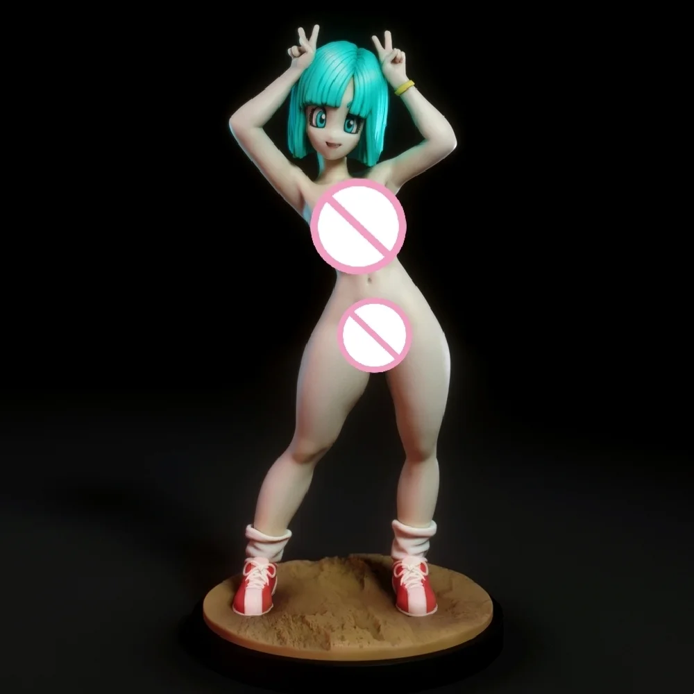 Cute Cartoon Figurine Bulma NSW 1/24 Scale Resin Figure Model Kit GK Minis Toys Unpainted Free Shipping