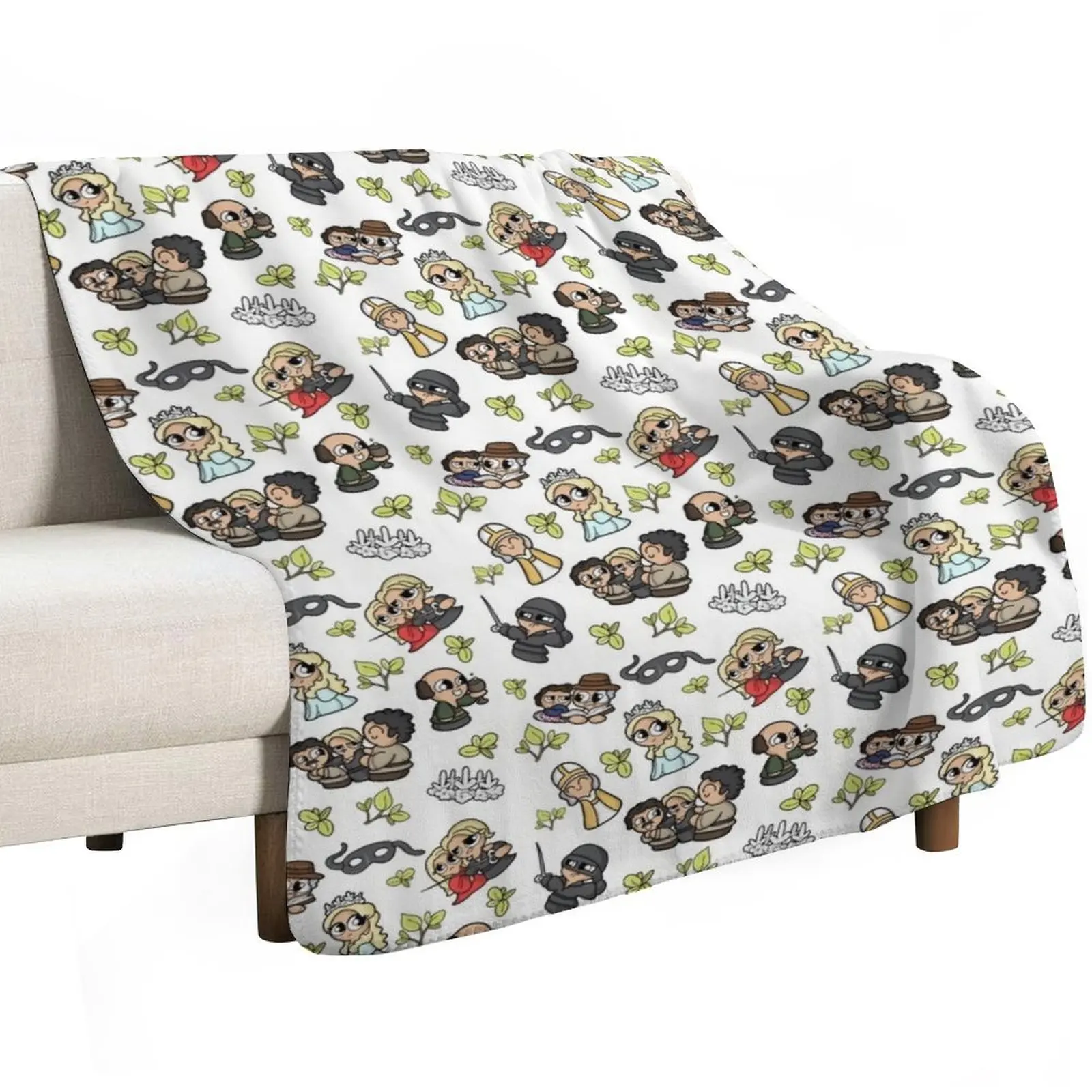 The Princess Bit White Throw Blanket sofa bed Luxury Brand Moving Sofas for winter Luxury Throw Blankets