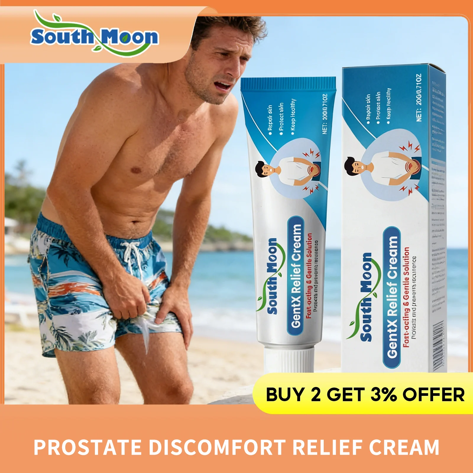 Prostatitis Treatment Ointment Relieves Prostate Discomfort Improves Urinary Tract Health Frequent Urination Treatment Creams
